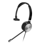black earphones
