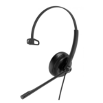 black earphone