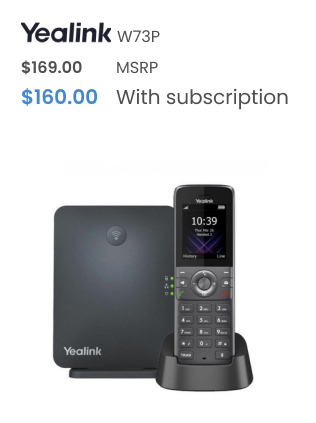 Yealink VoIP phone