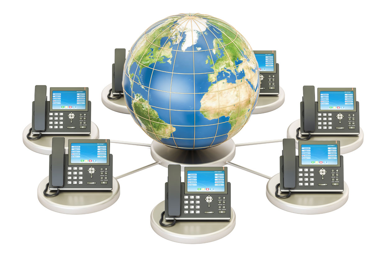several voip phones